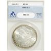 Image 1 : 1885-S $1 MS64 ANACS