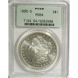 1885-S $1 MS64 PCGS