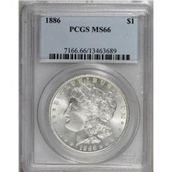 1886 $1 MS66 PCGS