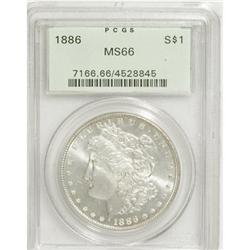 1886 $1 MS66 PCGS