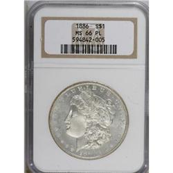 1886 $1 Prooflike MS66 NGC