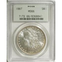 1887 $1 MS66 PCGS