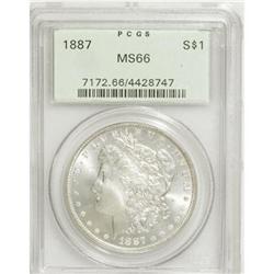1887 $1 MS66 PCGS