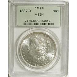 1887-O $1 MS64 PCGS