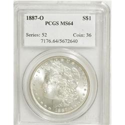 1887-O $1 MS64 PCGS