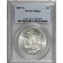 1887-S $1 MS64 PCGS