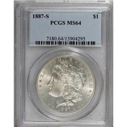 1887-S $1 MS64 PCGS