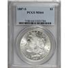 Image 1 : 1887-S $1 MS64 PCGS