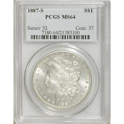 1887-S $1 MS64 PCGS