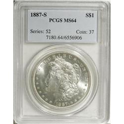 1887-S $1 MS64 PCGS