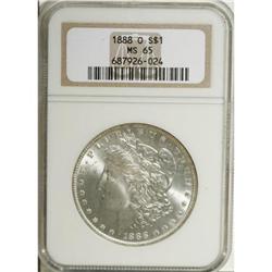 1888-O $1 MS65 NGC