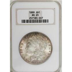 1889 $1 MS65 NGC