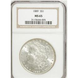 1889 $1 MS65 NGC