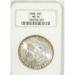 1889 $1 MS65 NGC