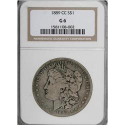 1889-CC $1 G6 NGC