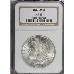 1889-O $1 MS63 NGC