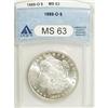 Image 1 : 1889-O $1 MS63 ANACS