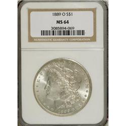 1889-O $1 MS64 NGC