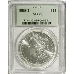 1889-S $1 MS63 PCGS