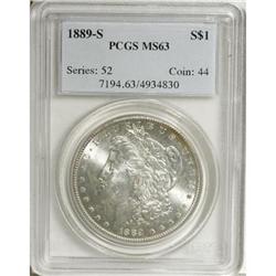 1889-S $1 MS63 PCGS