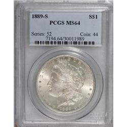 1889-S $1 MS64 PCGS