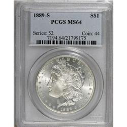 1889-S $1 MS64 PCGS