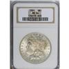 Image 1 : 1891 $1 MS64 NGC