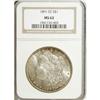 Image 1 : 1891-CC $1 MS62 NGC