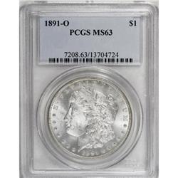 1891-O $1 MS63 PCGS