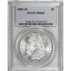 1891-O $1 MS63 PCGS