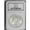 Image 1 : 1891-S $1 MS64 NGC