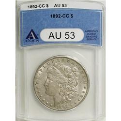 1892-CC $1 AU53 ANACS