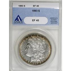 1893 $1 XF45 ANACS