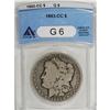 Image 1 : 1893-CC $1 G6 ANACS