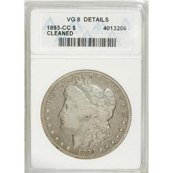 1893-CC $1 VG8 ANACS