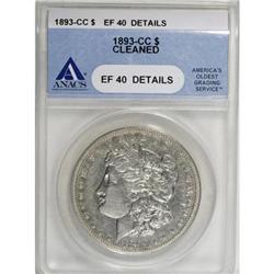 1893-CC $1 XF40 ANACS
