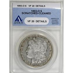 1893-O $1 VF20 ANACS