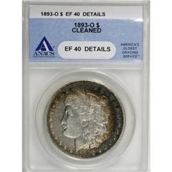 1893-O $1 XF40 ANACS