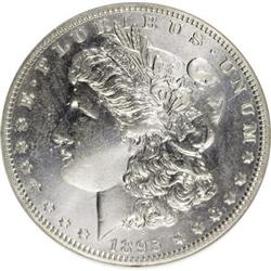 1895-O $1 AU50 ANACS