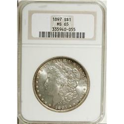 1897 $1 MS65 NGC