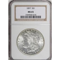 1897 $1 MS65 NGC
