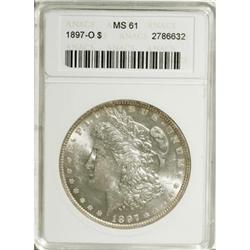 1897-O $1 MS61 ANACS