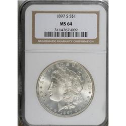 1897-S $1 MS64 NGC