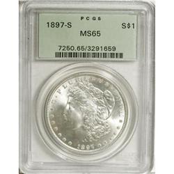1897-S $1 MS65 PCGS
