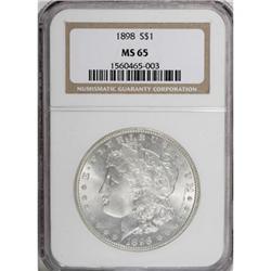 1898 $1 MS65 NGC