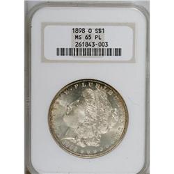 1898-O $1 Prooflike MS65 NGC