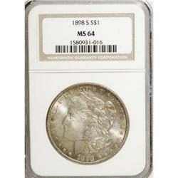 1898-S $1 MS64 NGC