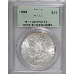 1899 $1 MS63 PCGS