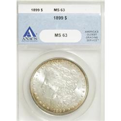 1899 $1 MS63 ANACS