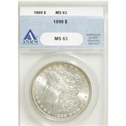 1899 $1 MS63 ANACS